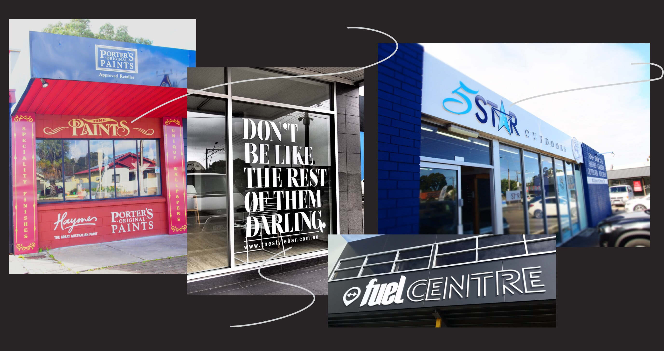 Shopfront Signage Example Photos